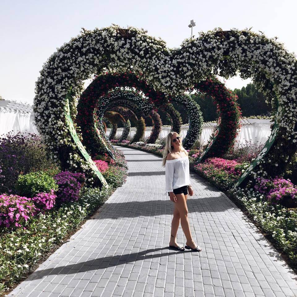 Dubai Reisetipps Miracle Garden Reisetipps Travelguide Sehenswürdigkeiten Blumen Katefully Bloggerin