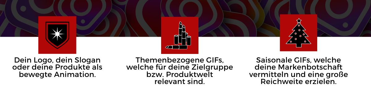 GIFs, GIF-Sticker, Giphy, Instagram, animierte Bilder, Social Media, Business Tipps, Influencer Marketing, Katefully, München, Deutschland