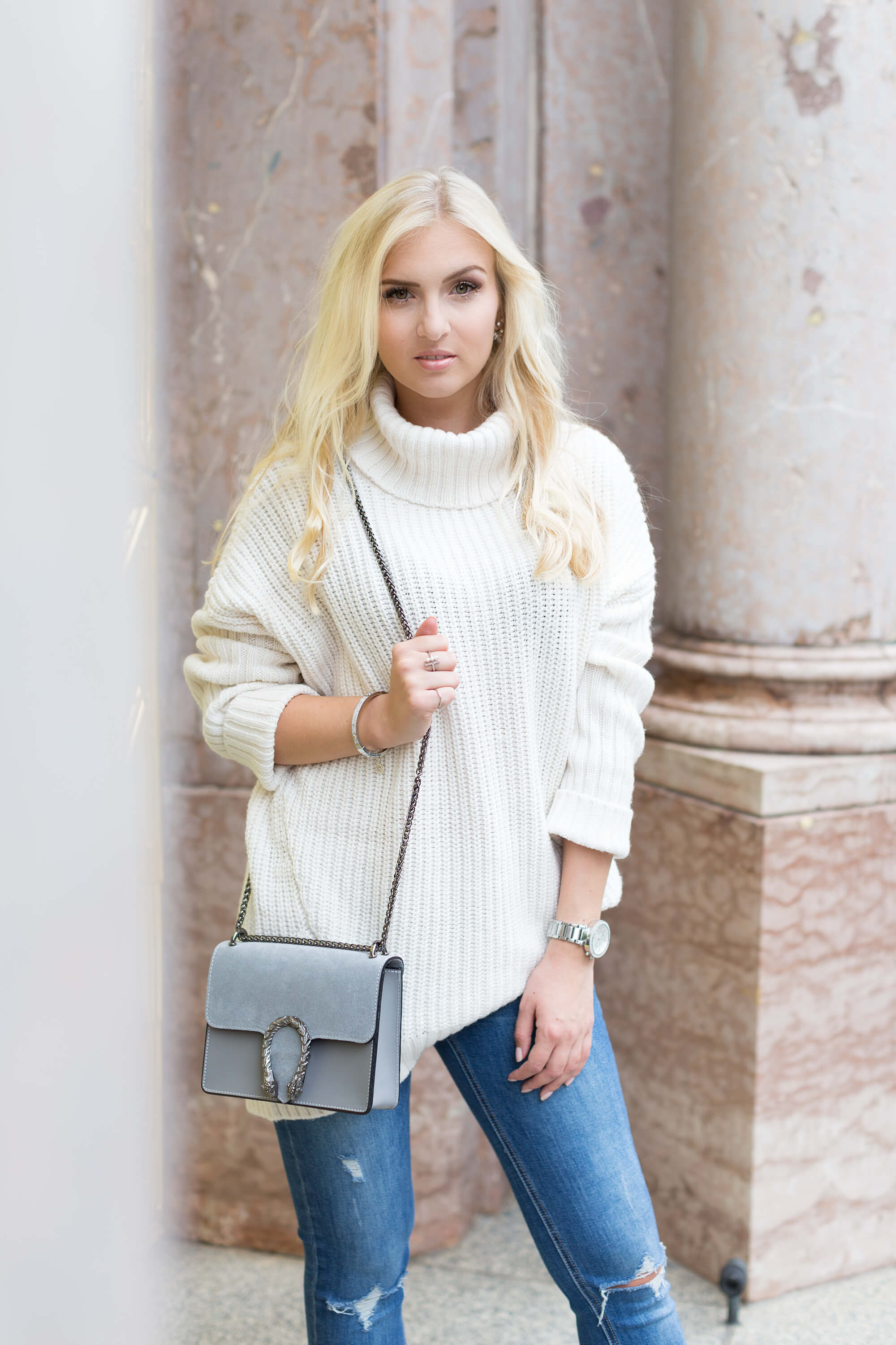 Strick Pullover Oversize Outfit Fashion Mode Blog Katefully